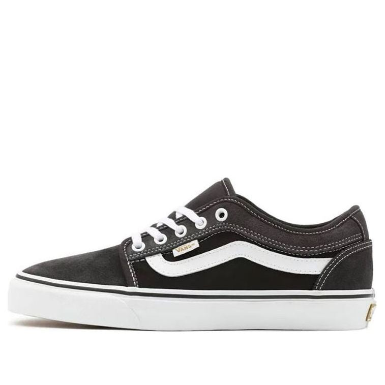 Vans Unisex Twill Chukka Low Sidestripe Sneakers Black VN0A5KQZ84E