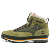 Timberland Euro Hiker Leather and Fabric Hiker 'Dark Green Nubuck' A2H84W