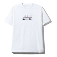 ASSC Car Pattern Short Sleeve Unisex White ASST349