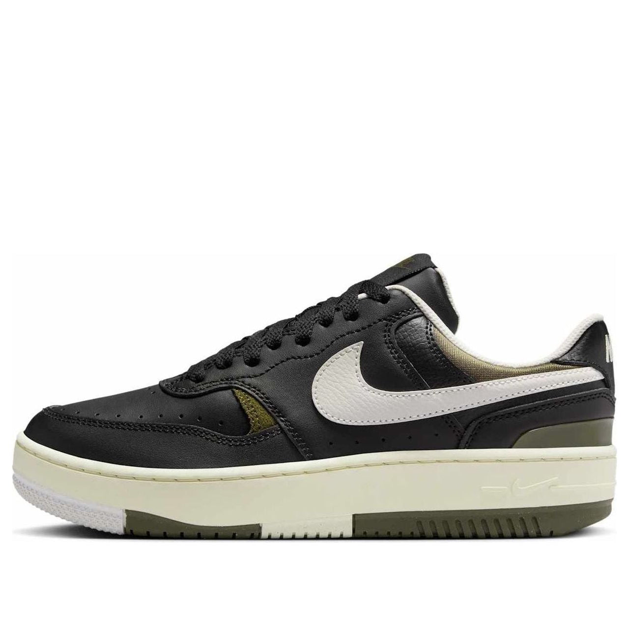 (WMNS) Nike Gamma Force 'Black Cargo Khaki Coconut Milk Phantom' DX9176-003