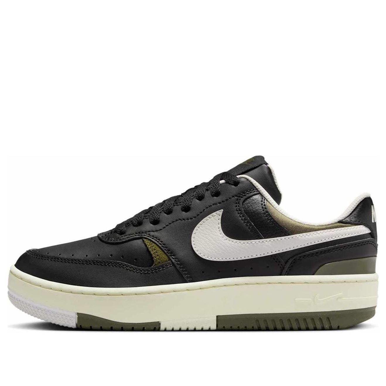 (WMNS) Nike Gamma Force 'Black Cargo Khaki Coconut Milk Phantom' DX9176-003