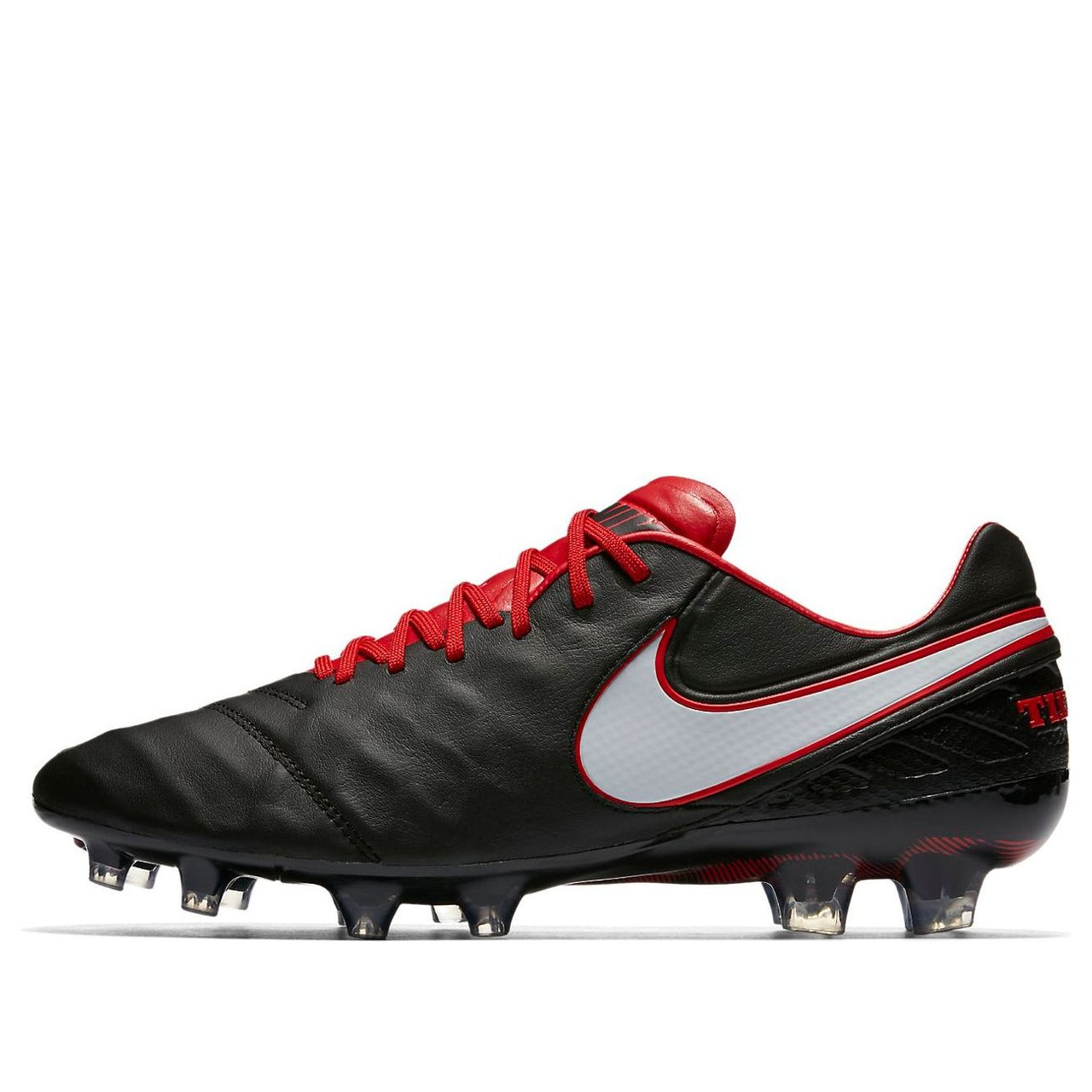 Nike Tiempo Legend VI FG 'Black Red' 819177-016