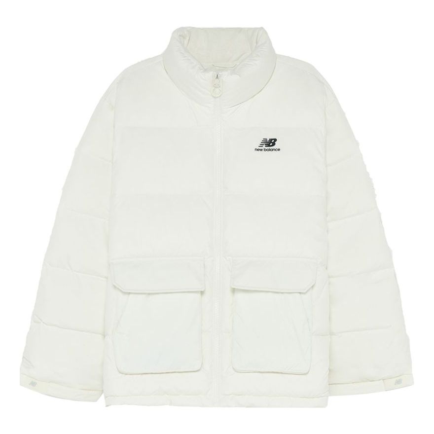 New Balance UNI Active Short Down Jacket Asia Sizing 'White' 5PC44683-IV