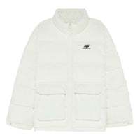 New Balance UNI Active Short Down Jacket Asia Sizing 'White' 5PC44683-IV