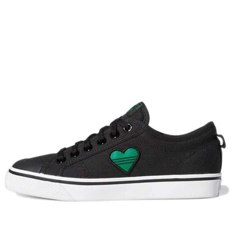(WMNS) adidas Nizza Trefoil 'Black White' H02543