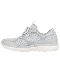 (WMNS) Skechers Summits 'Free Classics - Light Grey' 149535-LTGY