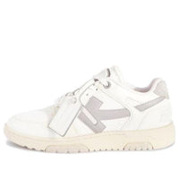 (WMNS) Off-White Out Of Office OOO Low Tops 'White Grey' OWIA276S24LEA0010109