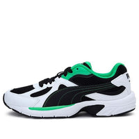 PUMA Axis Plus 90s SoftFoam Trainers White/Green 370287-18