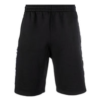 Men's Off-White FW22 Side Logo Elastic Waistband Sports Ordinary Version Black Shorts OMVH017C99FAB0011001