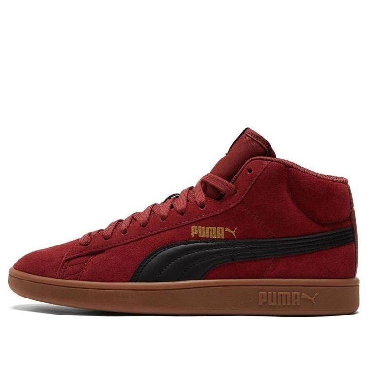 PUMA Unisex Smash v2 Mid Sd Sneakers Red 366923-11