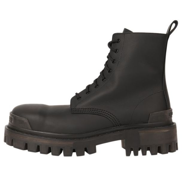 (WMNS) Balenciaga Strike 20mm Boot 'Brown' 600970WBBO01000