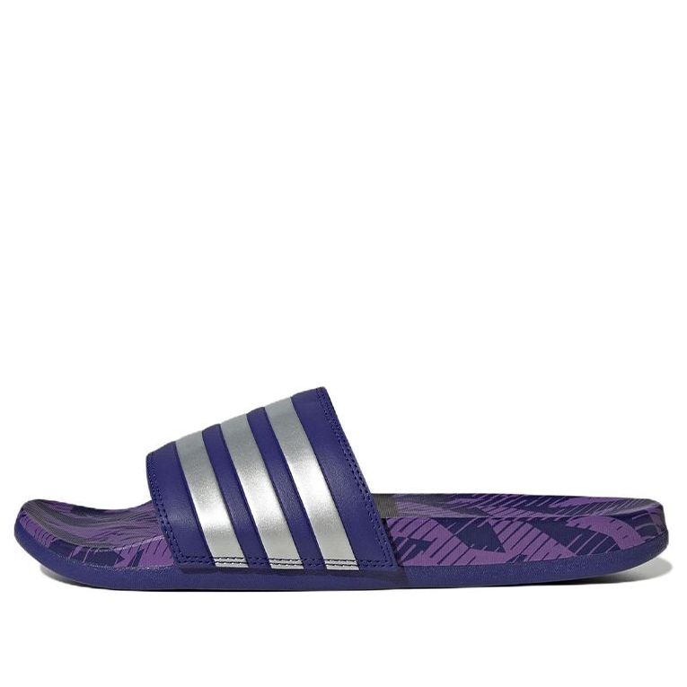 adidas Adilette Comfort Slide 'Legacy Indigo Silver Metallic' GX7219
