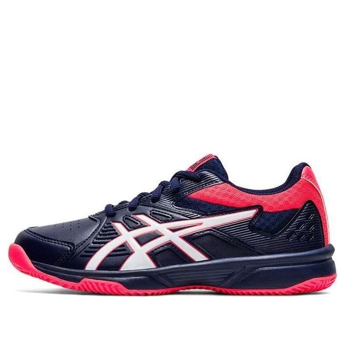 (GS) ASICS Court Slide Clay 'Blue Red' 1044A006-402