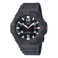 Men's CASIO 100m waterproof Watch Mens Black Analog MRW-S300H-8BVEF
