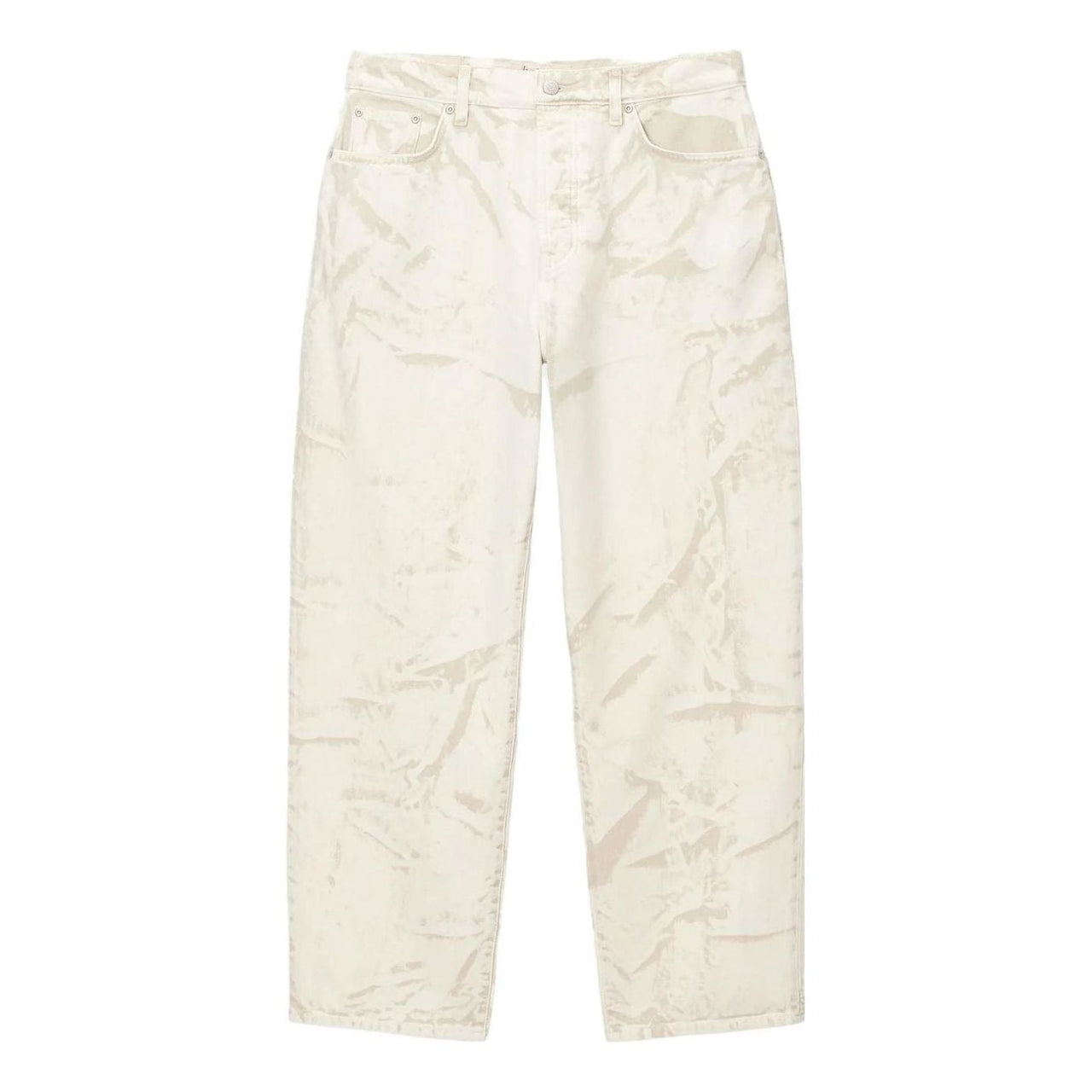 Stussy Big Ol Jean Quilted Denim 'Beige' 116639