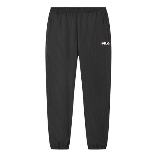 FILA Casual Sport Woven Cuffed Sweatpants Black F11M938805F