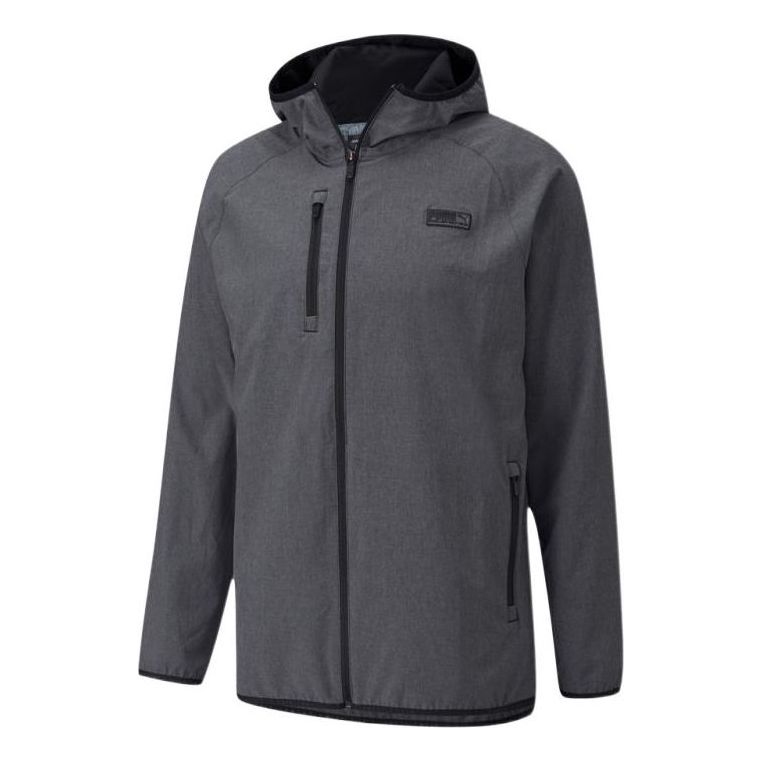 PUMA EGW Hooded Jacket 'Grey Black' 531149-01