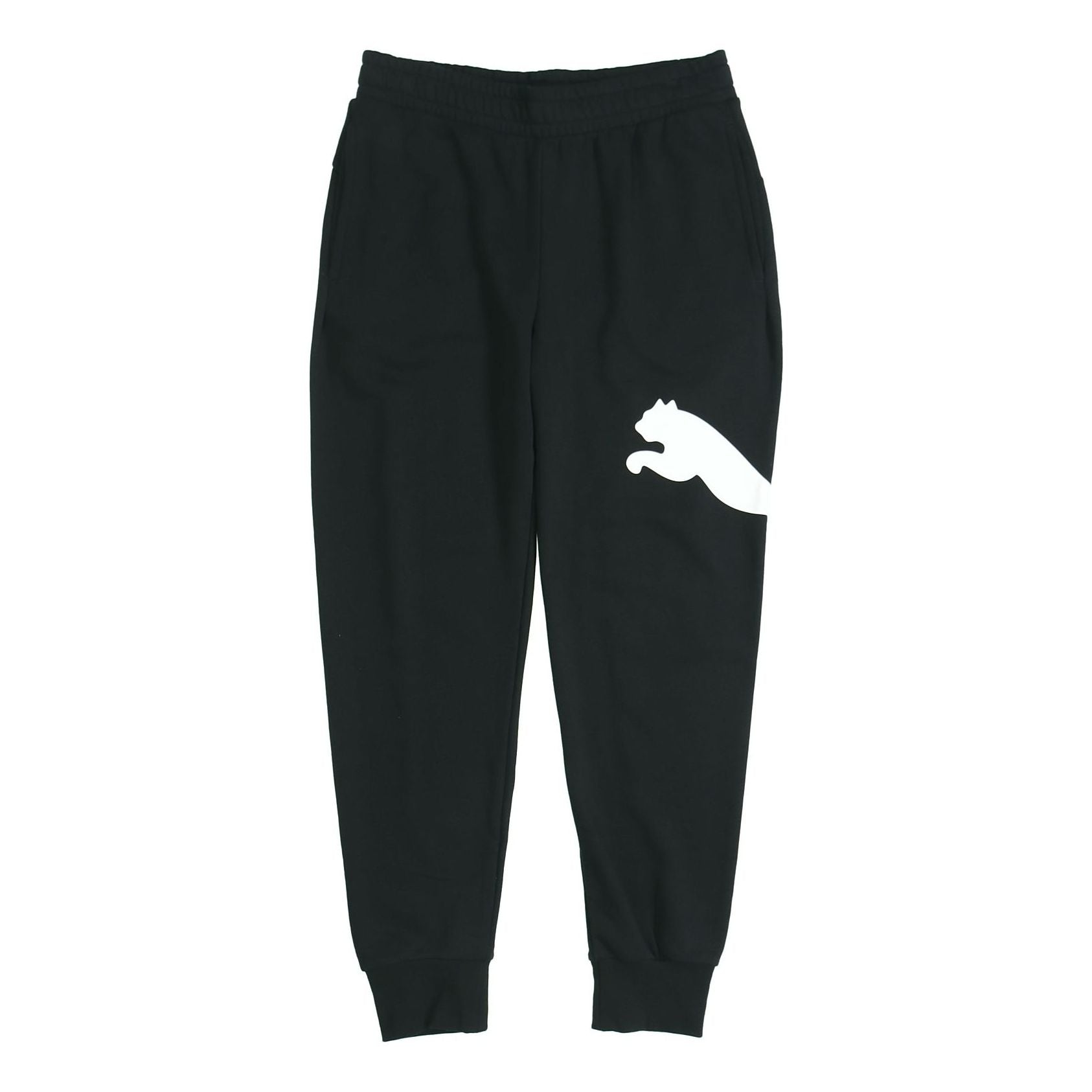 PUMA Big Logo Graphic Pants 'Black' 581037-01