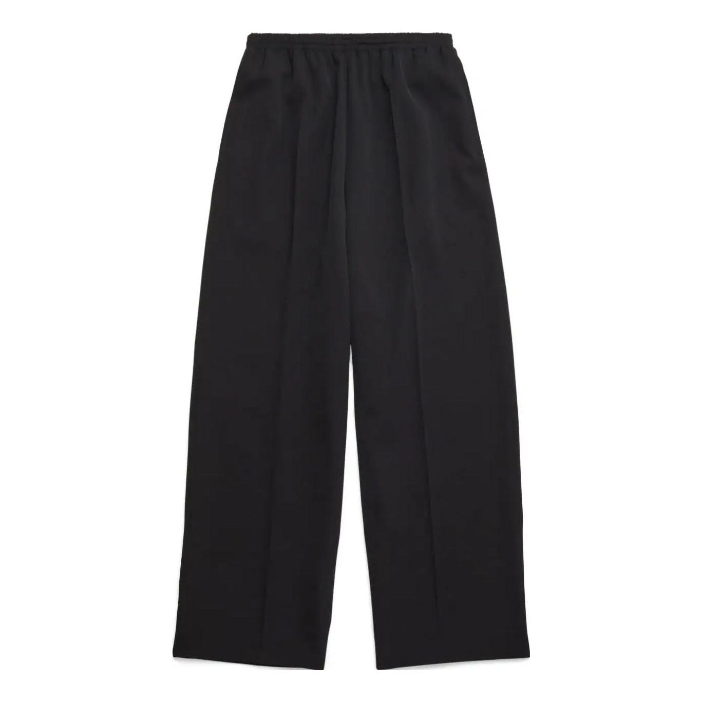 Balenciaga Elastic Waist Straight Leg Pants 'Black' 743903TNT391000