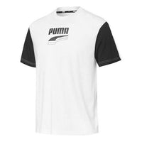 PUMA Rebel Logo T-Shirt 'White' 845993-02