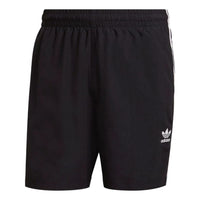 adidas originals Logo Adicolor shorts 'Black' H06701