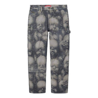 Supreme x H.R. GIGER FW23 Week8 Double Knee Pants 'Grey' SUP-FW23-144