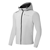 Li-Ning Logo Training Windbreaker 'Light Grey' AFDS511-6