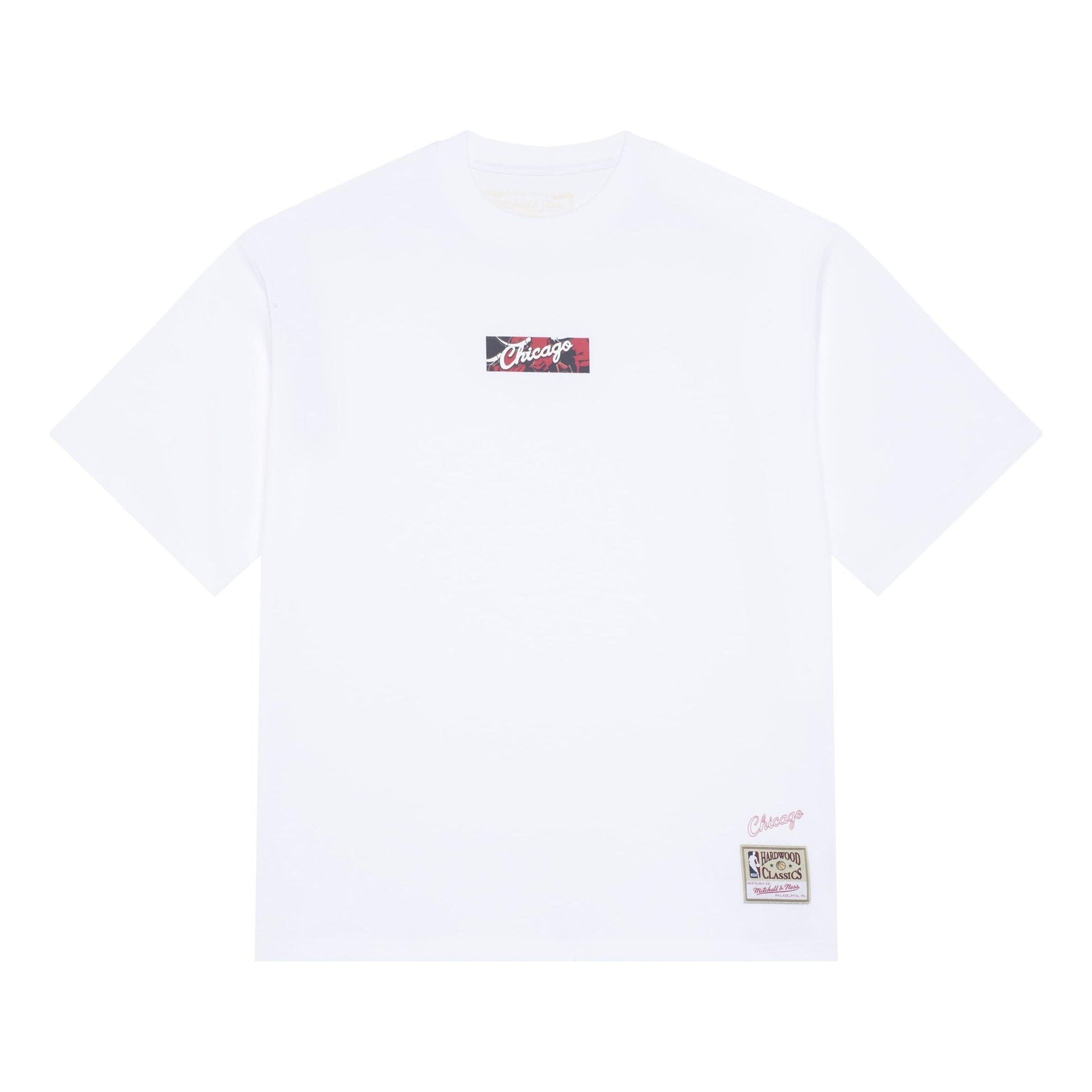 Mitchell & Ness x NBA Chicago Bulls T-Shirt 'White' MNJYSST23020BOX-WHITE