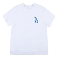 MLB LA Dodgers Los Angeles Dodgers Basic Small Label Short Sleeve Unisex White 31TSCD931-07W