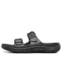 Skechers Reggae Casual Black Slippers 204150-BBK