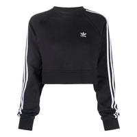 (WMNS) adidas Originals Sweatshirts 'Black' H43924