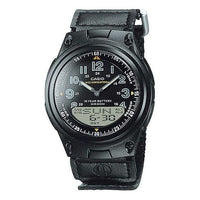 CASIO STANDARD Series Waterproof Sports Men's Shockproof Mens Black Analog AW-80V-1BV