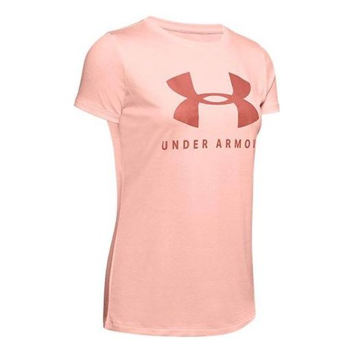 (WMNS) Under Armour Tech Training Sports Orange 1351963-845