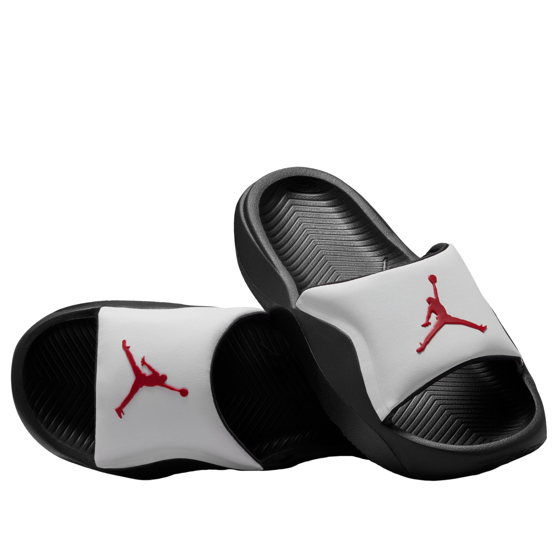 (GS) Air Jordan Franchise Slipper 'White Black Gym Red' HF4490-101