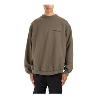 Balenciaga Strike 1917 Crewneck Sweater Oversized 'Khaki' 699212TMVH22930