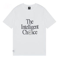New Balance Alphabet Printing T-Shirt Asia Sizing 'White' MT13586-WT