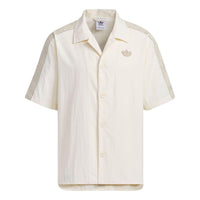 adidas Monogram Shirt Logo Asia Sizing 'White' IN1032