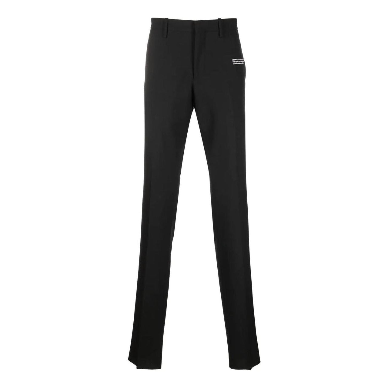 Off-White SS23 Logo Print Tailored Pants OMCA211C99FAB0021001