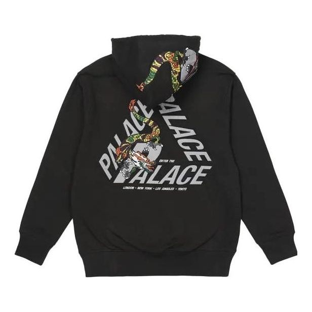 Palace Dragon P-3 Hoodie 'Black' P23CS045
