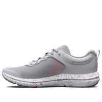 (WMNS) Under Armour Charged Assert 10 Paint Splatter Running Shoes 'Grey Blue' 3027092-100