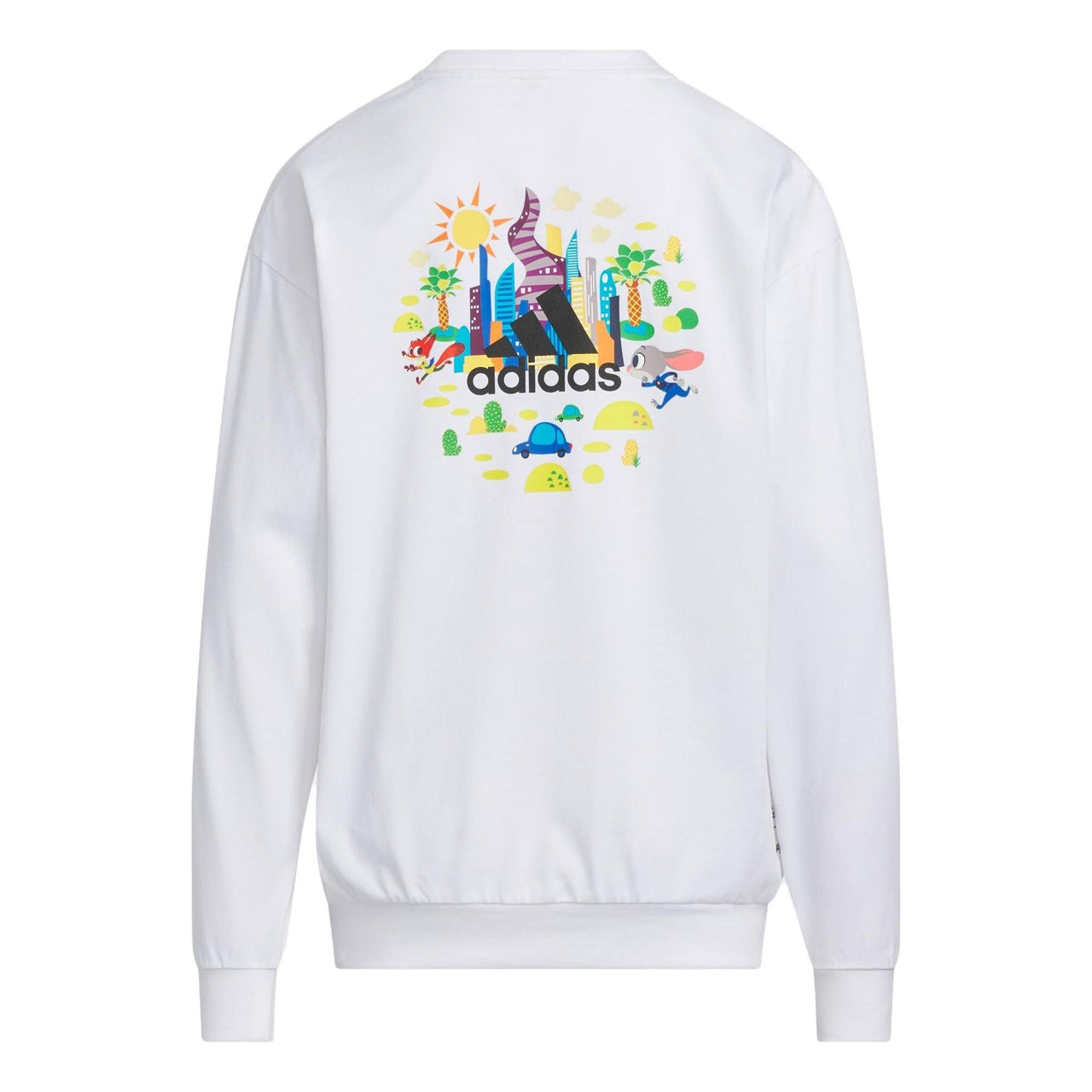 (GS) adidas x Disney Zootopia Sweatshirt 'White' IK6067
