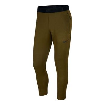 Men's Nike THERMA Training Brown Long Pants/Trousers 932270-395