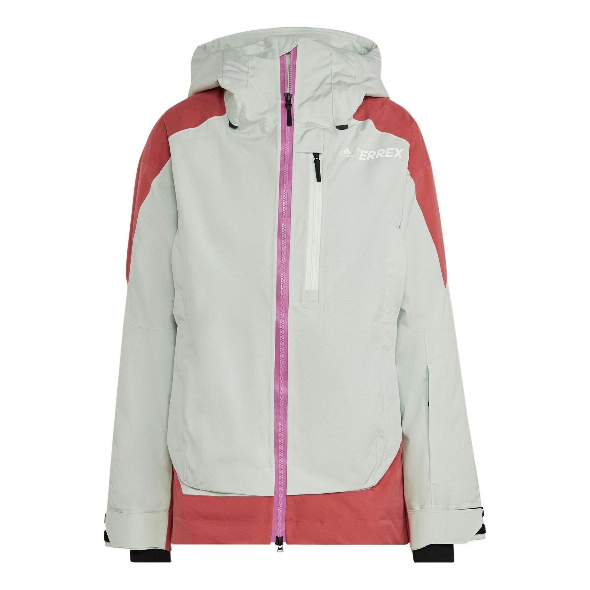 (WMNS) adidas Terrex MYSHELTER Snow 2-Layer Insulated Jacket Asia Sizing 'White Pink' HI5484