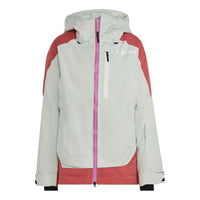 (WMNS) adidas Terrex MYSHELTER Snow 2-Layer Insulated Jacket Asia Sizing 'White Pink' HI5484