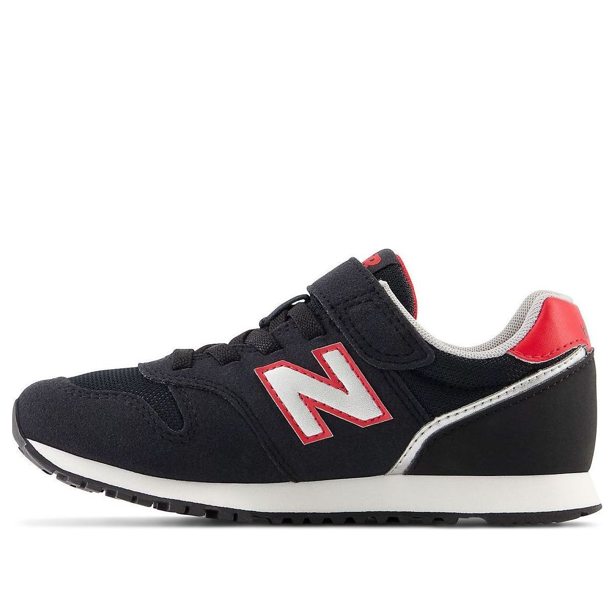 (GS) New Balance 373 Shoes 'Black White Red' YV373AA2