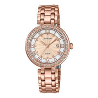 CASIO Female SHEEN Japan / South Korea Fashion Gold Analog SHE-4034PG-4A