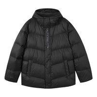 Skechers Hooded Waterproof Down Jacket 'Black' L422U069-0018