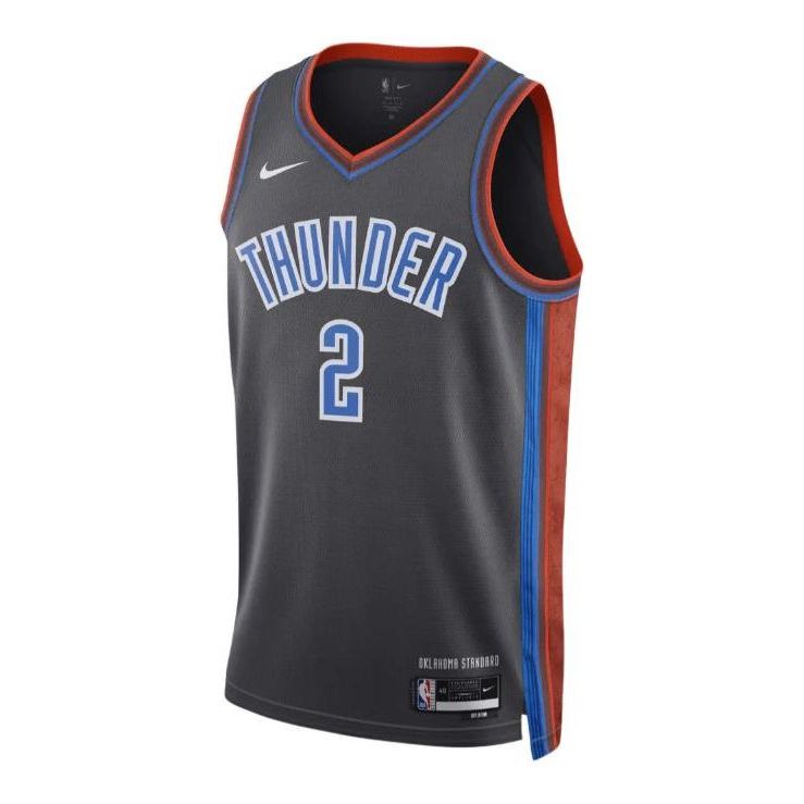 Nike NBA Shai Gilgeous-Alexander Oklahoma City Thunder City Edition 2022/23 Swingman Jersey #2 DO9604-060