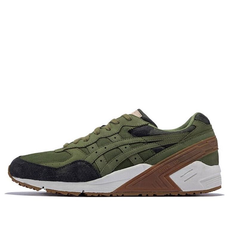 (WMNS) ASICS Gel-Sight Running Shoes 'Olive Green' H7A4N-0808