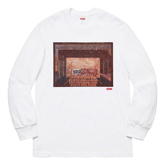 Supreme FW19 Week 12 x Martin Wong Attorney Street LS White Tee SUP-FW19-10673